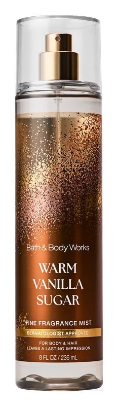 Bath & Body Works Warm Vanilla Sugar Fine Fragrance Mist - 8 oz