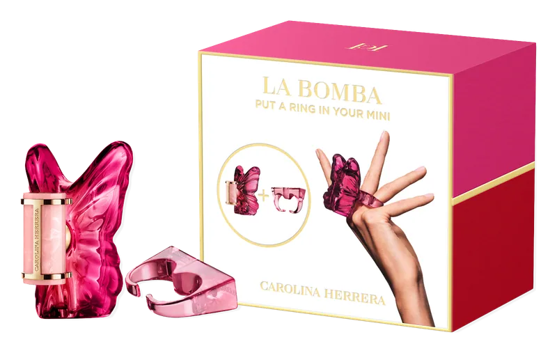 Carolina Herrera La Bomba Eau de Parfum Mini Ring Set